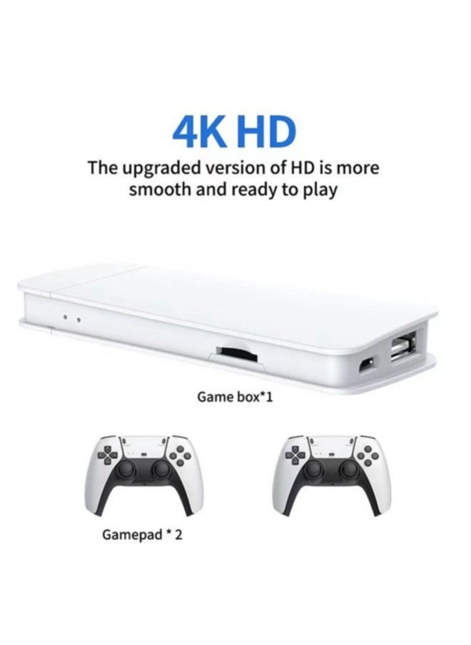 Raxoom Wireless Retro Game Console Nostalgia Plug and Play Video Game Console 4k,20+ Emulators Console,64GB Built in 20000+ Video Games 2.4G Wireless Controllers  - Image 2