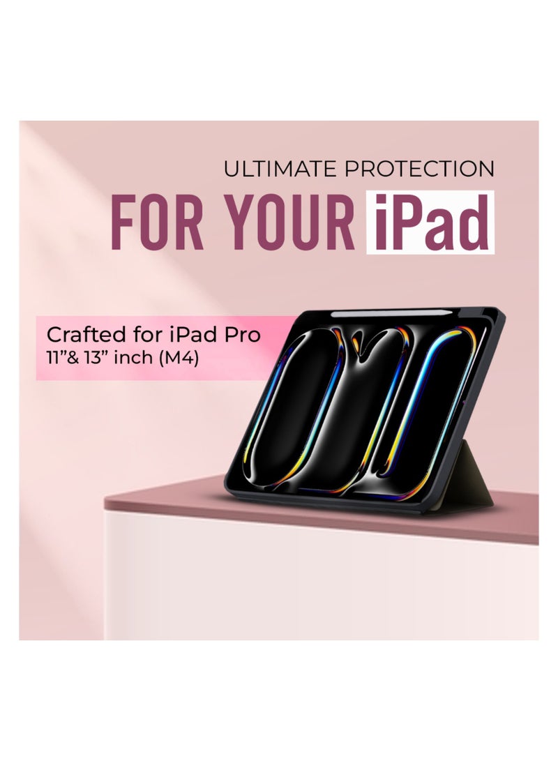 إي أس أس إي حافظة إيس لفوليوا - آيباد 11" Pro (M4) 2024 - أسود - Image 5