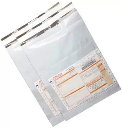 FeelBlue 10 * 14 Inches Plain Tamper Proof Courier Bags/Pouches with POD(Document Jacket) for Shipping (Pack of 500pcs) - Image 5