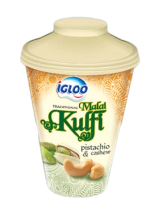 Traditional Malai Kulfi Pistachio & Cashew Ice Cream Cup