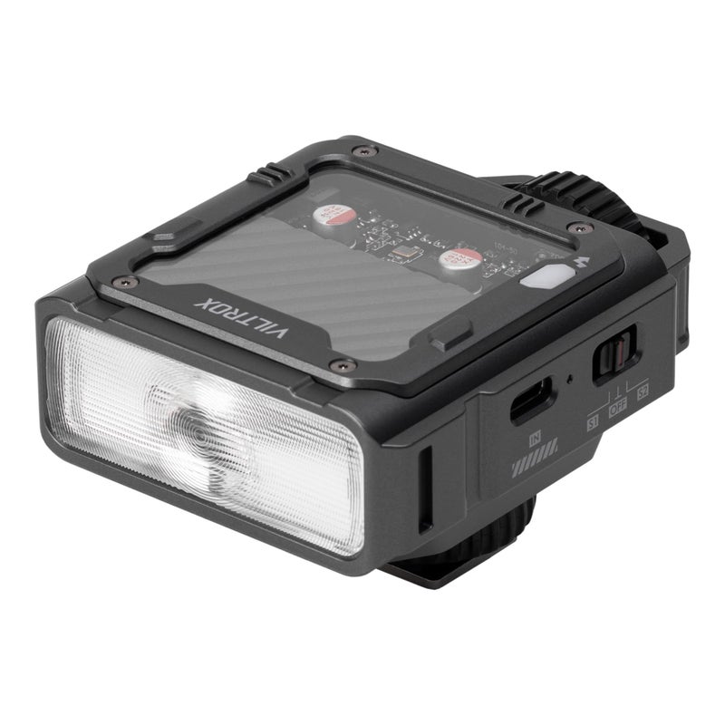 VILTROX TTL Flash for Nikon, GN16 Small Flash for Nikon Camera, 1800mAh Li-on On Camera Flash, 26W/s 6500K Mini Flash, 1s Fast Recycle, 650 Full Power Flashes (Spark Z3-N, Gray) - Image 2