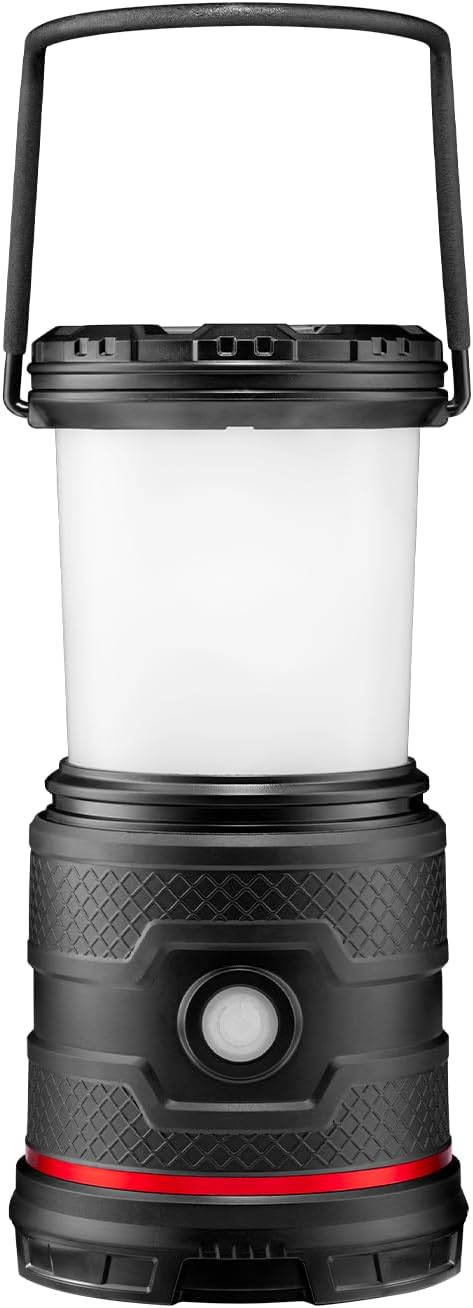 COAST EAL30R 1000 Lumen Rechargeable Emergency Camping Lantern with Warm Day Red  Red Flashing Mode Foldeable Handle 15 Hours of Runtime - Image 1