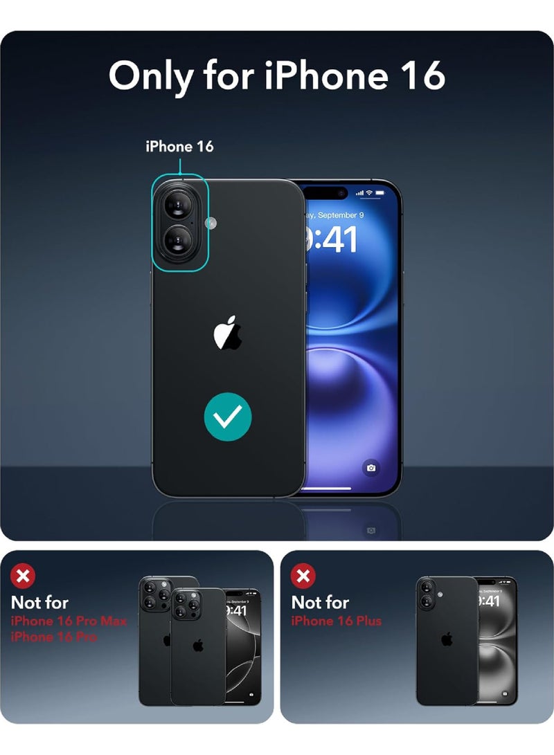 Captaintech MagSafe iPhone 16 Case with Camera Control -Grade Shockproof Protection | Magnetic HaloLock Compatible Hybrid Cover (2024 Model) ﻿ - Image 2