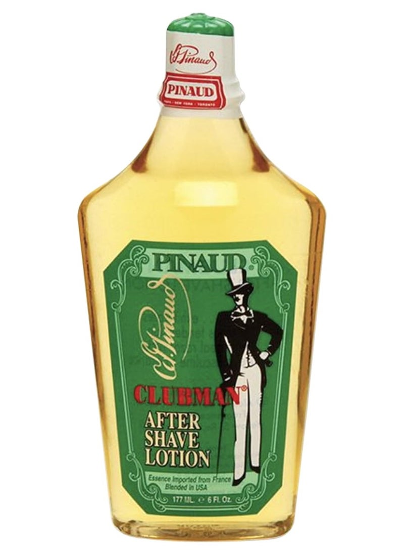 Pinaud Clubman - Pinaud Clubman After Shave Lotion, Classic Barbershop Scent, 6 Fluid Ounces - Image 1