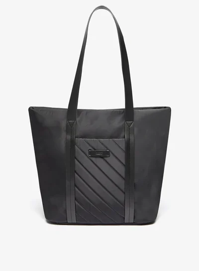 MISSY Women Missy Quilted Tote Bag with Handles and Zip Closure