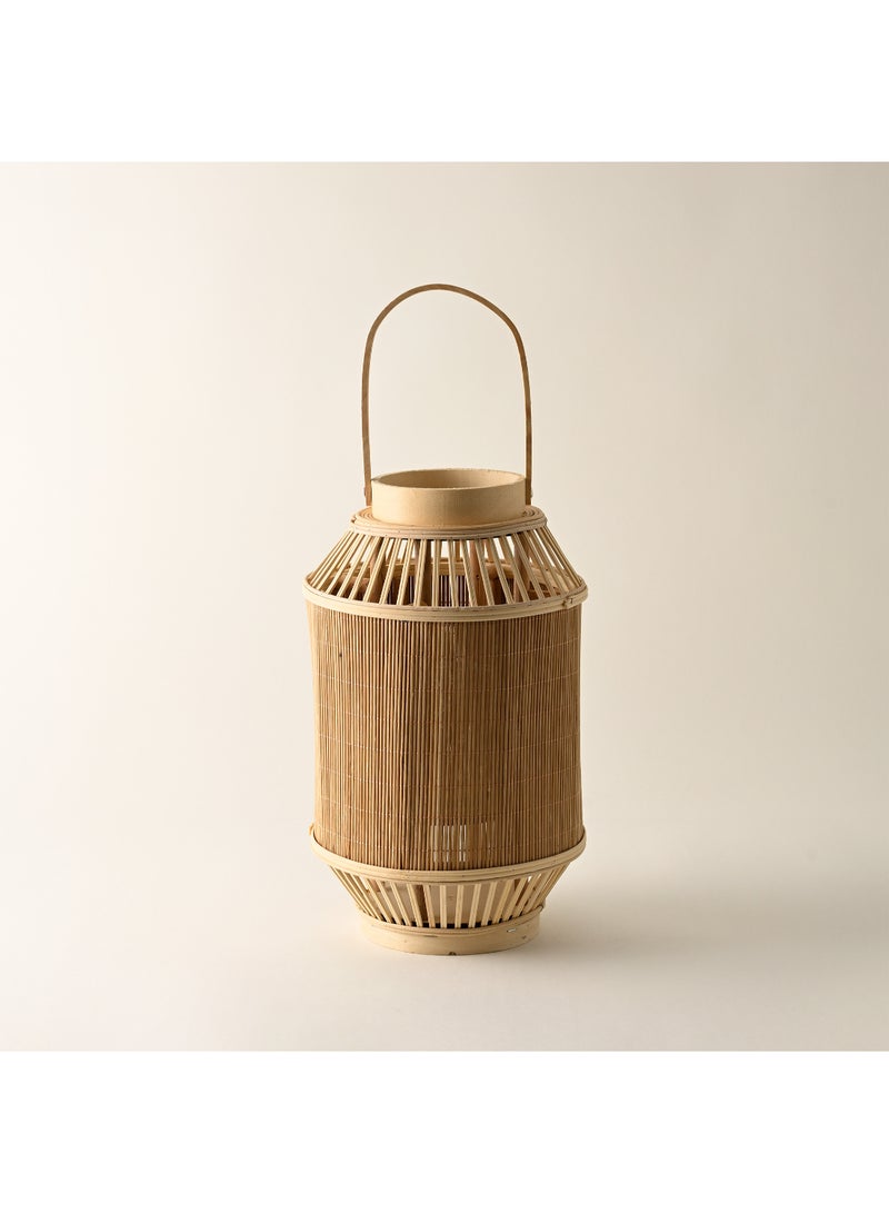 هومز فانوس راتان من هومز 37*22.5*22.5سم - Image 1