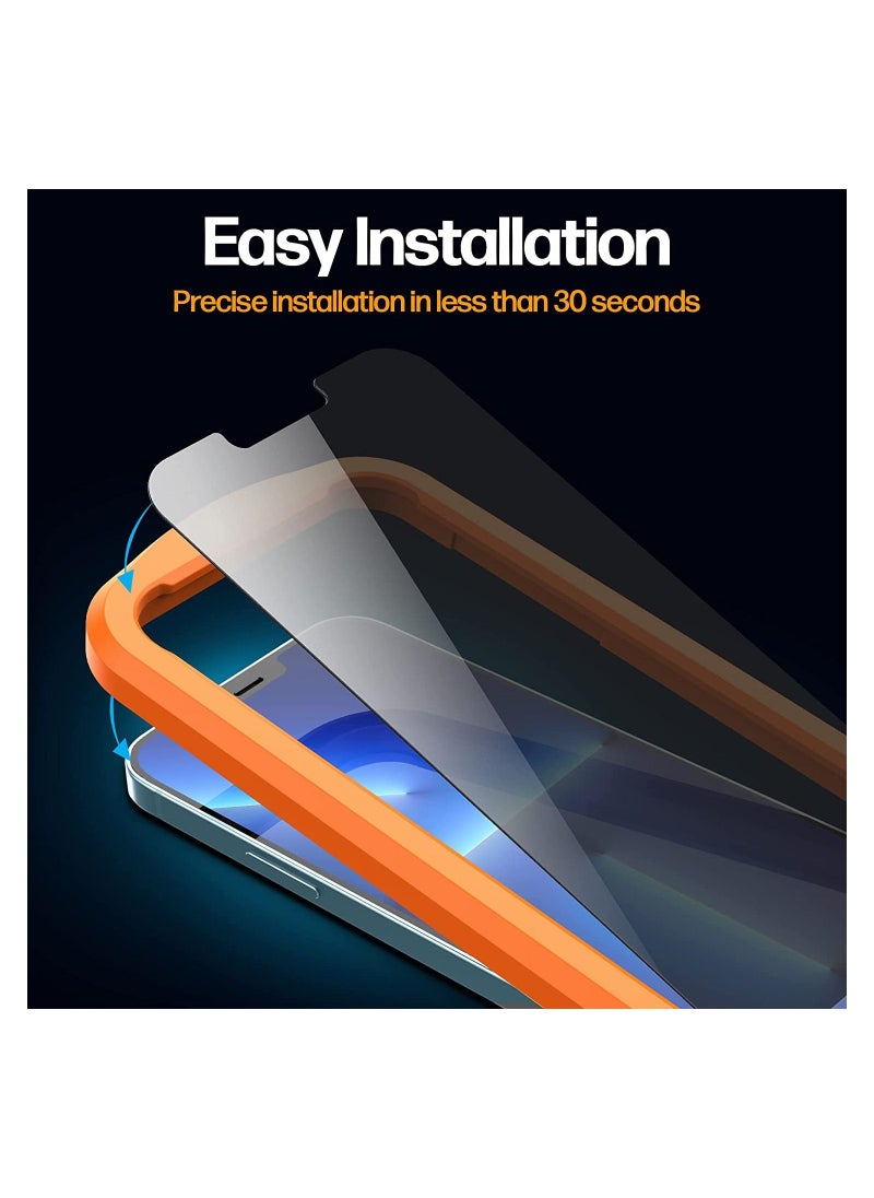 Generic - 2 Pack Matte Screen Protector for iPhone 13 Pro Max  Friendly Bubble Free with Easy Install Kit - Smooth as Silk - Image 1