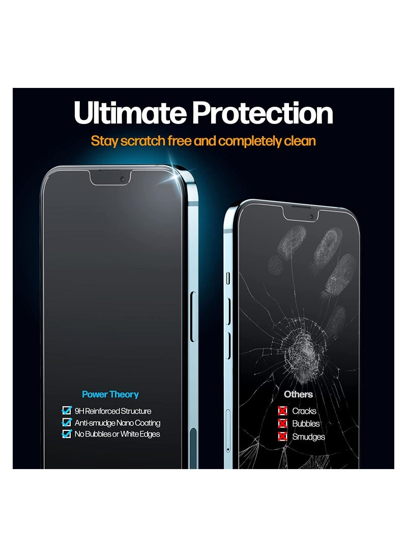 Generic - 2 Pack Matte Screen Protector for iPhone 13 Pro Max  Friendly Bubble Free with Easy Install Kit - Smooth as Silk - Image 1