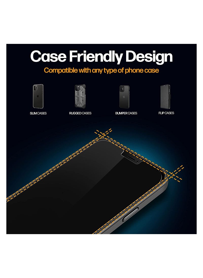 Generic - 2 Pack Matte Screen Protector for iPhone 13 Pro Max  Friendly Bubble Free with Easy Install Kit - Smooth as Silk - Image 1