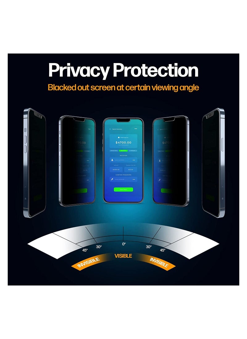 Generic - 2 Pack Matte Screen Protector for iPhone 13 Pro Max  Friendly Bubble Free with Easy Install Kit - Smooth as Silk - Image 1
