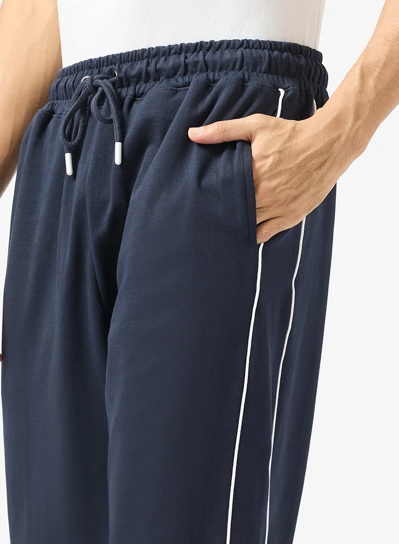 سفنتي فايف بنطلون رياضي فضفاض بخطوط جانبية