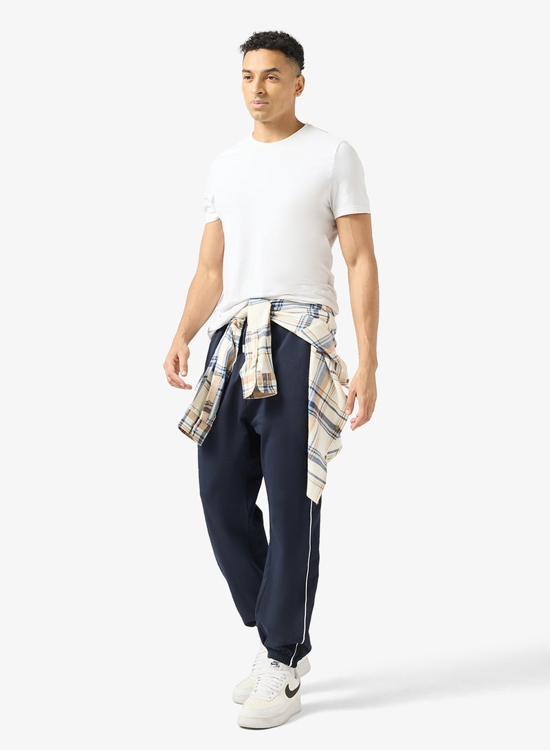 سفنتي فايف بنطلون رياضي فضفاض بخطوط جانبية - Image 2