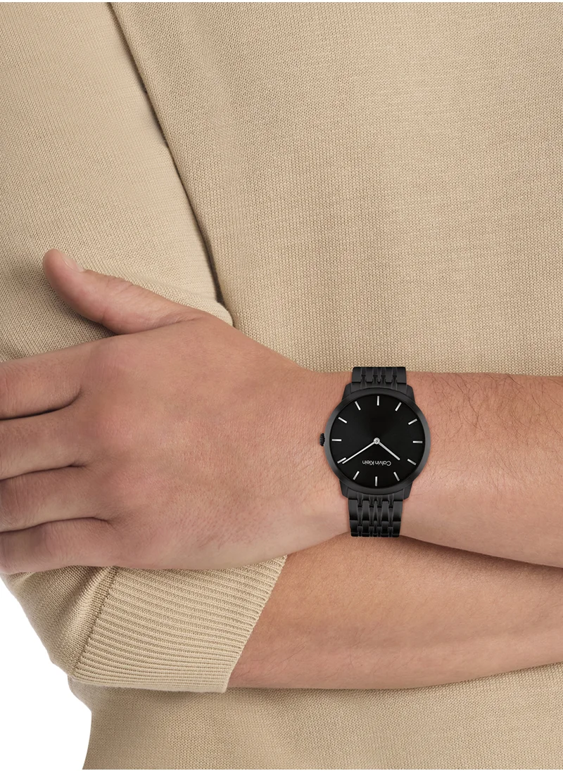 كالفن كلاين Unisex Bracelet Style Straps Analogue Watch