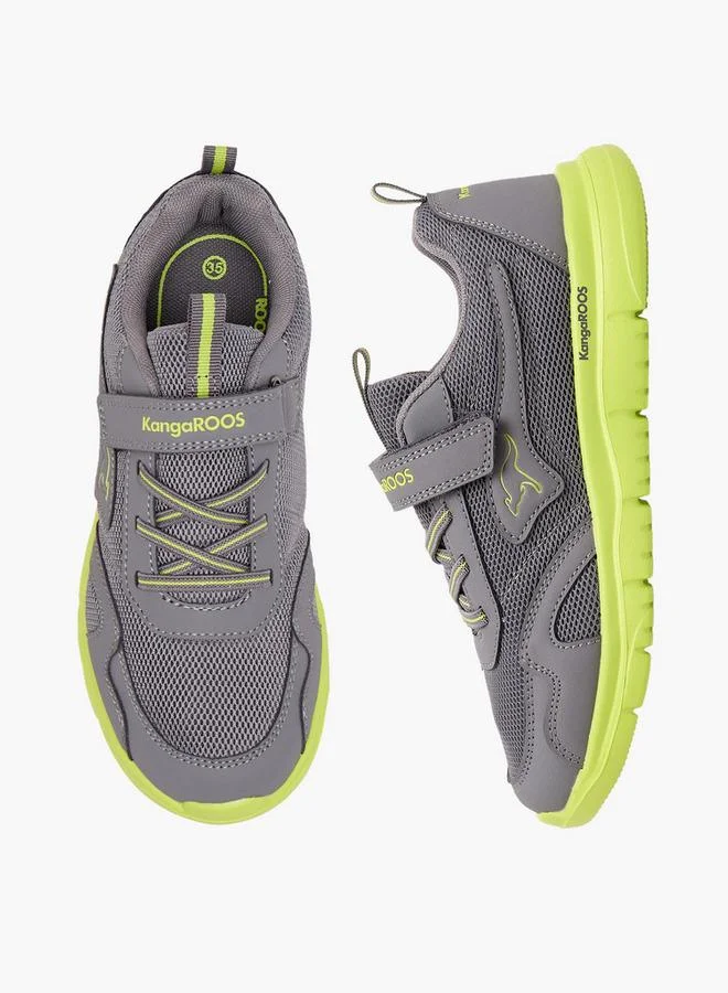 Kangaroos GREY Girls Hook & Loop Sports Shoes for Women | Best Price UAE