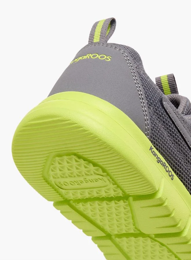 Kangaroos GREY Girls Hook & Loop Sports Shoes for Women | Best Price UAE