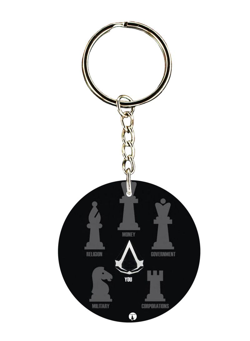 RKN Assassins Creed Printed Keychain