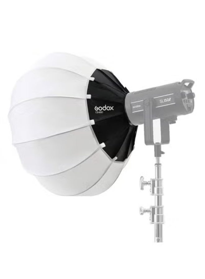 GODOX Softbox Lantern Softbox CS-65D 65cm Bowens Mount Softbox Soft Light Modifier for Aputure 300D Mark II 120D SL-60W VL150 SL150WII FV150 AD200PRO AD300 AD400PRO AD600 VL300 VL200 UL150 - Image 1