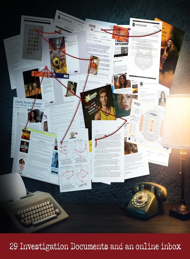 Cryptic Killers Unsolved Murder Mystery Game - Murder of an MVP - Cold Case Files Investigation - Detective Clues/Evidence - Solve The Crime - Individuals, Date Nights & Party Groups - Image 3