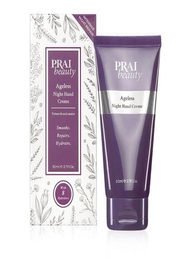 PRAI Beauty Ageless Night Hand Creme Anti-Aging and Nourishing Hand Cream, Hand Cream for Dry Cracked Hands, Paraben-Free, Vegan, Gluten-Free, 2.7 Fl Oz - Image 2