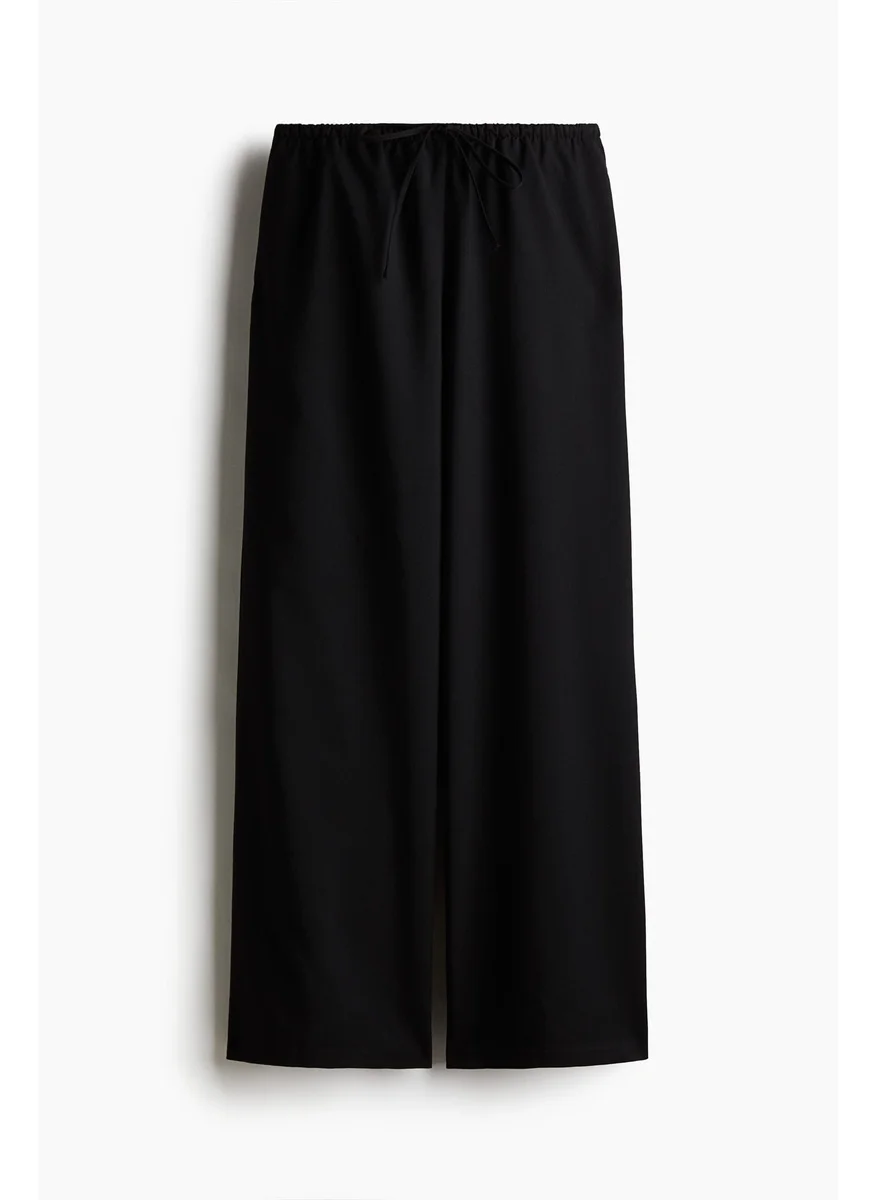 H&M Twill Drawstring Trousers