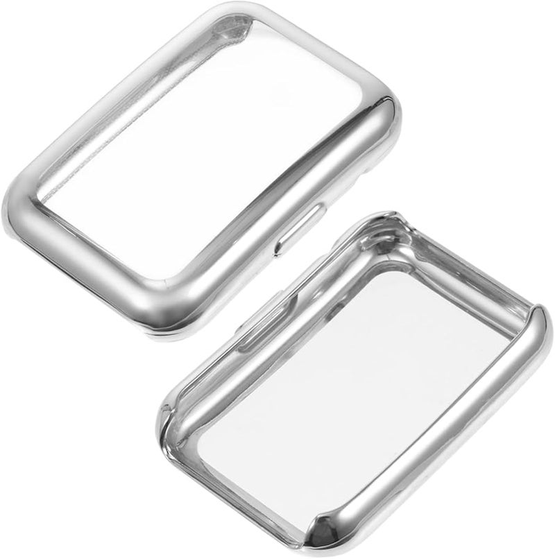 Lurrose 2 Pack TPU Protective Case Cover Shell for Smartwatch Fashion Design - Image 1