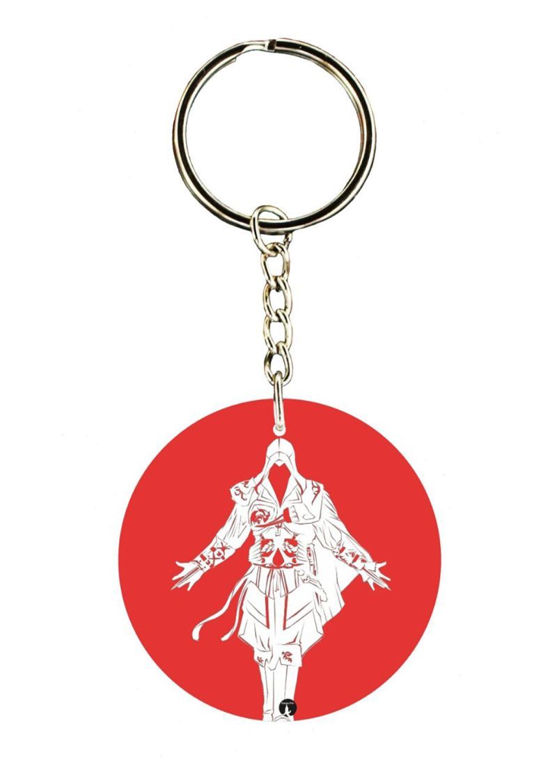 RKN Assasins Creed Double Side Printed Keychain