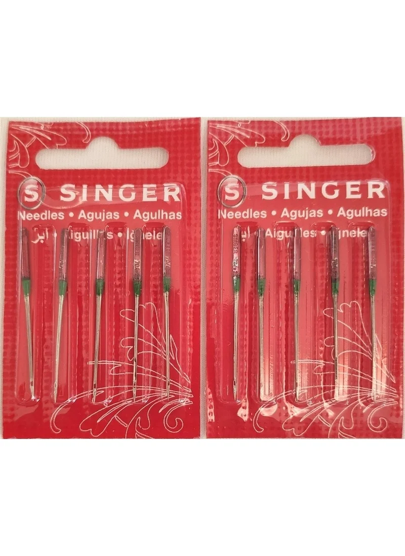 سينجر 2 Pack Number 9 Sewing Machine Needle 70/09