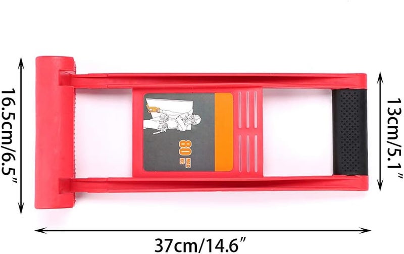 Skelang Drywall Carrier, Lift and Carry Panel Mover, ABS Plastic Panel Carrier Tool, Drywall Carrying Handle with 176lbs Load Bearing, Fit to Plywood, Glass Board, Plasterboard - Image 1