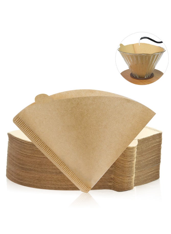 طقم تقطير v60 مع ابريق تقطير من الستانلس ستيل مكون من  6 قطع