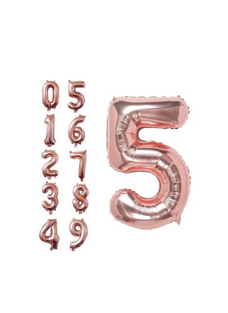 Rose Gold Number 5