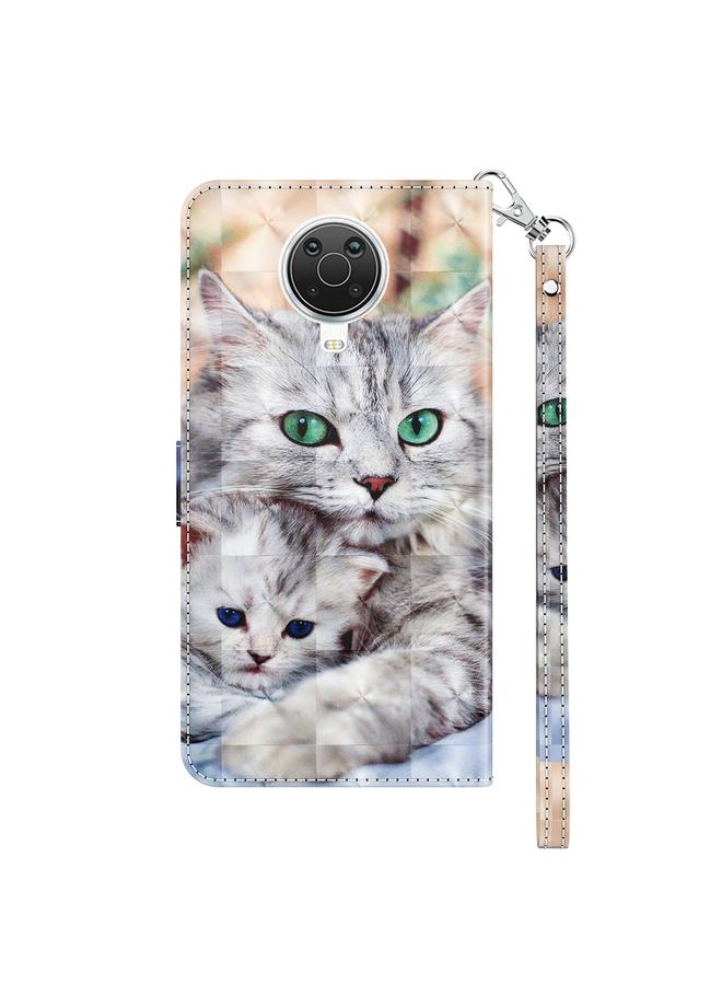 S-TOP Case For Nokia G20 / G10 / 6.3 3D Painted Leather Phone Case - Image 3