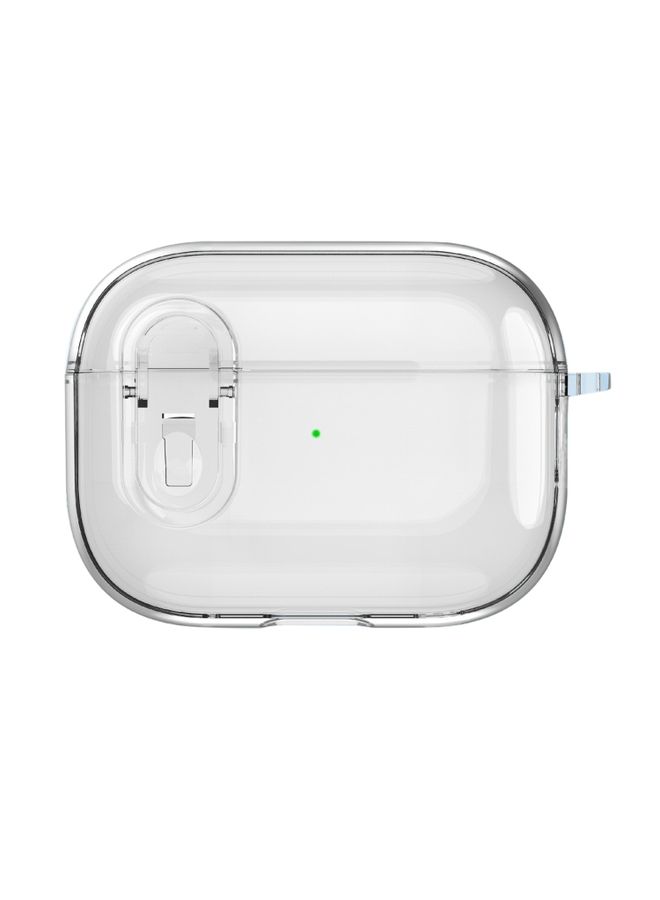 Raxoom Case Cover For AirPods Pro Ice Crystals Shockproof Earphone Protective Case Transparent