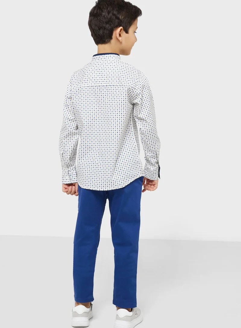Pinata Boys Shirt And Chino Trousers Set