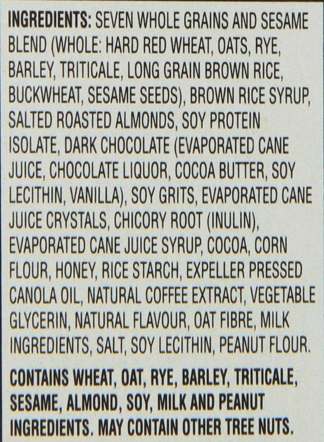 Kashi, Chewy Granola, Dark Mocha Almond Snack Bars, 175g/6.17oz., 5ct, {Imported from Canada} - Image 3