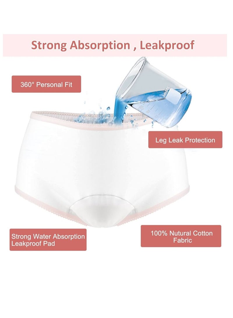 Set of 3 pieces disposable women's underwear for postpartum maternity use sterile and highly stretchable soft panties in various sizes soft disposable underwear suitable for travel women's travel un - Image 2