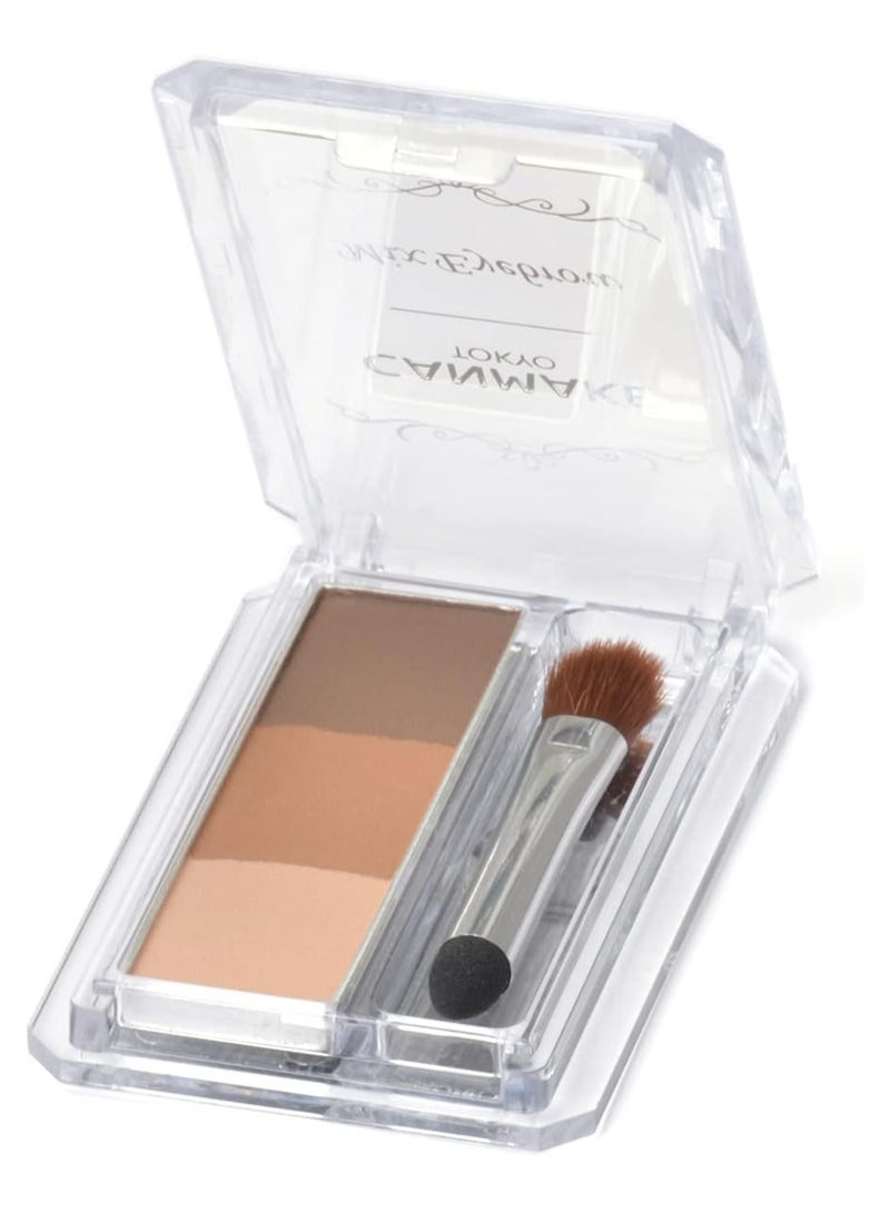 CANMAKE Powder Eyebrow Mix Eyebrow 02 - Image 2