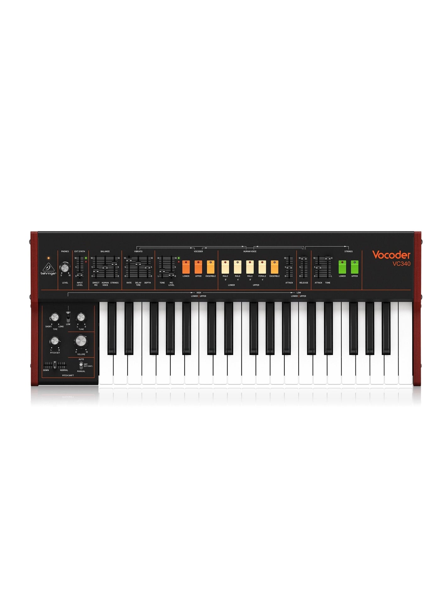 behringer Analog Synthesizer with Dual OSCs, Multi-Mode VCF, 16-Voice Poly Chain and Eurorack Format