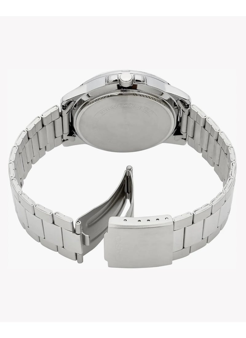 CASIO - Men's Watch Analog Formal - MTP-VD01D-3BVUDF - Image 1