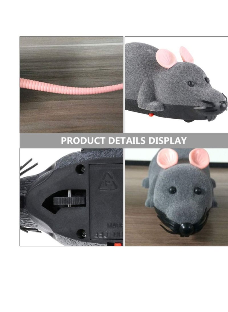 Y&D Remote Control Mouse Cat Toy, Funny Rat Flocking Wireless Toys, for Dog Kitten Pet Interactive Toys  - Image 2