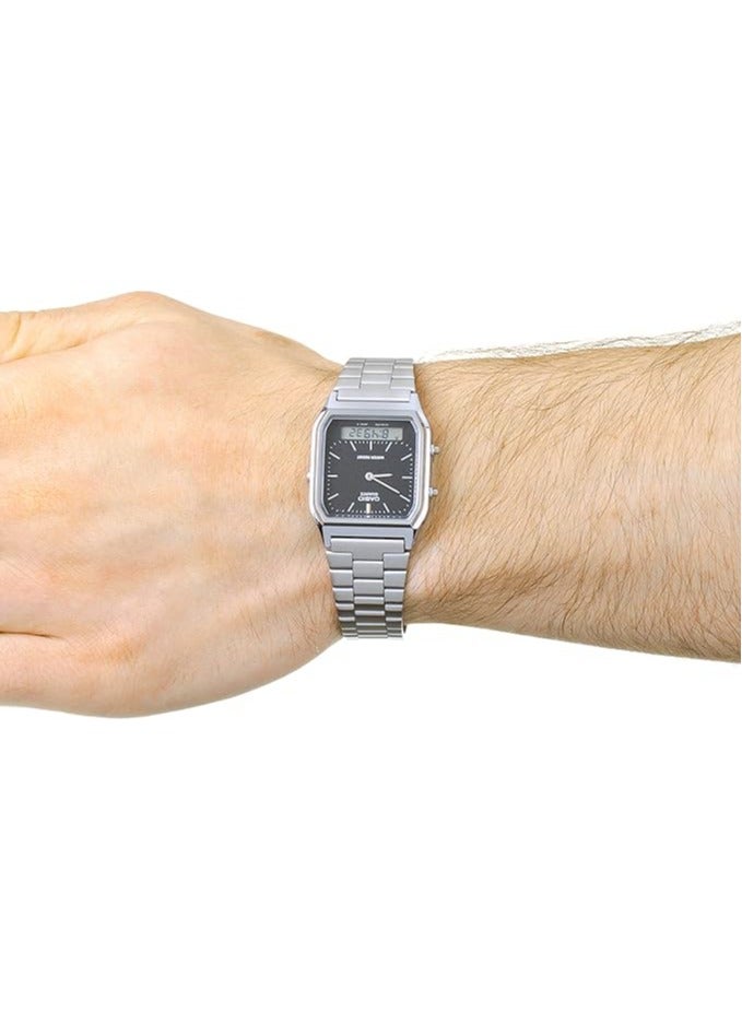 كاسيو ساعة كاسيو كوارتز للرجال AQ-230A-1D - Image 3