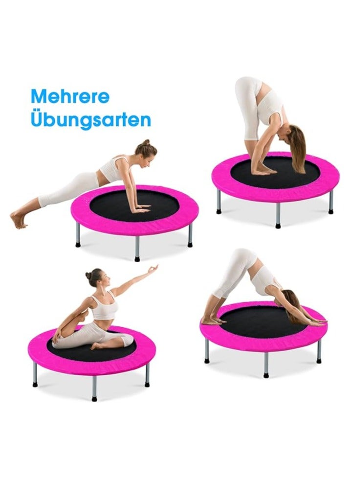 Generic Trampoline made of steel tube, foldable children's trampoline with load capacity of 150 kg, fitness trampoline with non-slip foot caps, garden trampoline for children and adults, indoor - Image 5