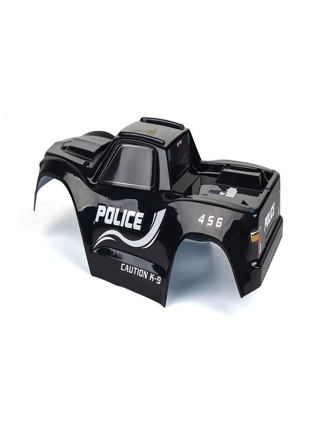 SummitLink Custom Body Police Style Compatible for V1 Traxxas Maxx 1/10 4X4 4WD Truck Shell Cover(Truck not Included) MX-PB-01 - Image 3
