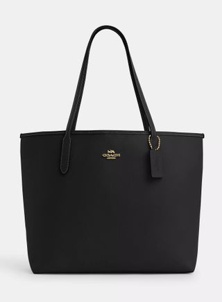 Coach City Tote Bag In Black Leather, Women's Cross Body Bag, Women's Hand Bag, Women's Shoulder Bag, Women's Travel Bag, Black - pzsku/Z8FCD19407D19312797B8Z/45/1765192908/54417cac-3d1d-47e6-9f60-2d2a00c7b661
