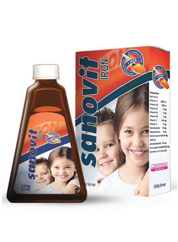 Sanovit Sanovit Multivitamin With Iron 320 ml Syrup  - Image 1
