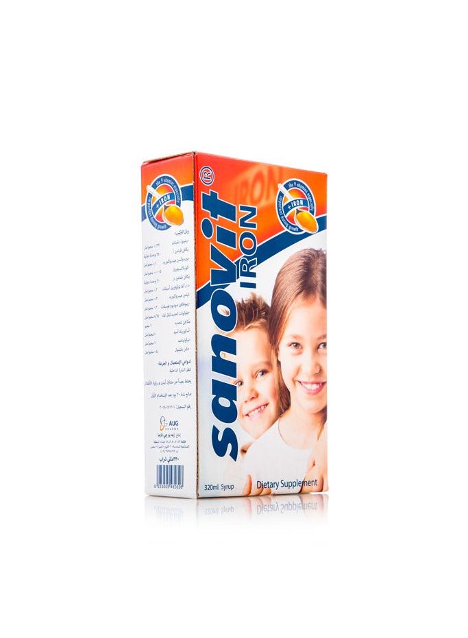 Sanovit Sanovit Multivitamin With Iron 320 ml Syrup  - Image 4