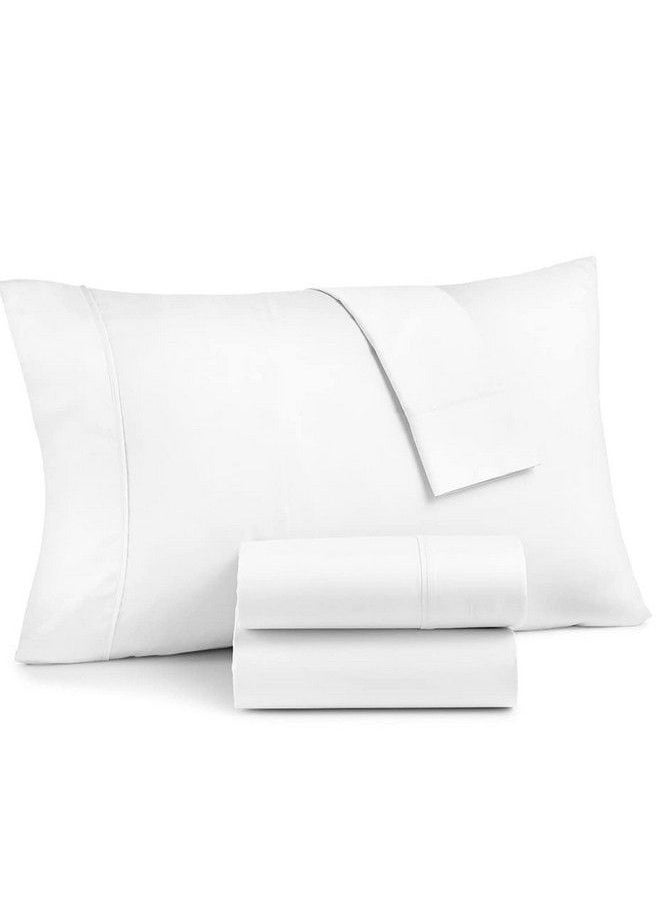 Ambition Home - Toddler Travel Pillowcase 14X20 Inch White Solid Zipper Closer Pillowcase Set Of 2 Pc Travel Pillow Cover 500 Thread Count 100% Soft Egyptian Cotton Decorative Travel Pillow Cover - Image 1