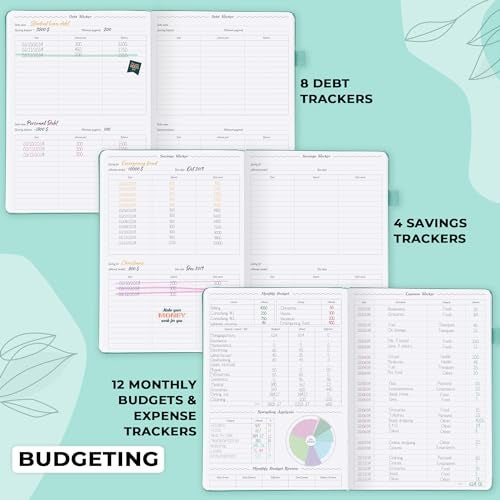 GoGirl Planner PRO Schedule - Undated Planner with Hourly Time Slots, Monthly, Weekly & Daily Organizer, Appointment Book for time Management, 7"x10" Hardcover, Lasts 1 Year - Turquoise - Image 5