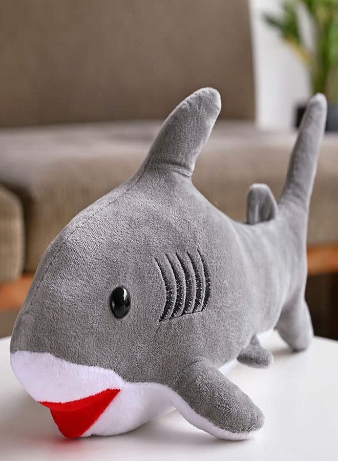 Floweraura Cute Shark Soft Toy Gift's for Girls & Boys, Return Gift, Kids Birthday and Children Room Decoration - Image 1