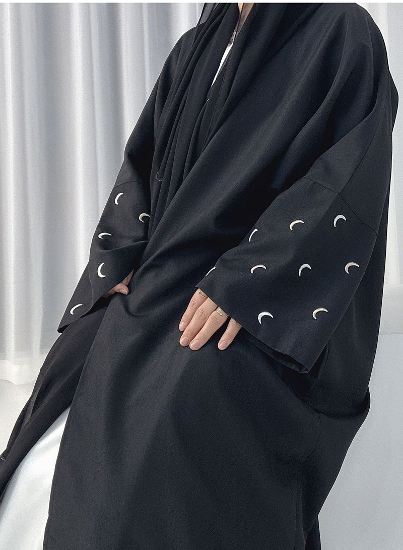 Loquat Women Muslim Robe Comfortable and Breathable Muslim Islamic Prayer Dress Clothes Embroidered Elegant Soft Abaya for Women for Daily Wear Prayer Festival  - Image 1
