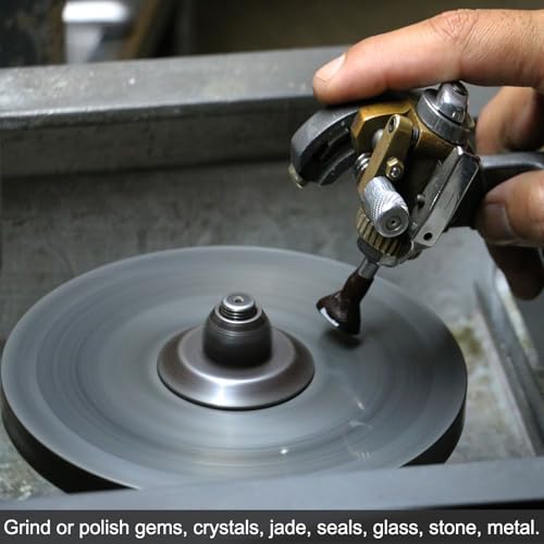 uxcell قرص طحن مسطح مغطى بالماس uxcell 200 مم 8 بوصة حبيبات 600 - Image 2